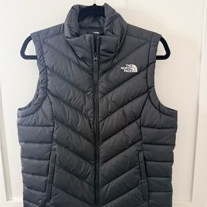 The North Face Charcoal Quilted Vest